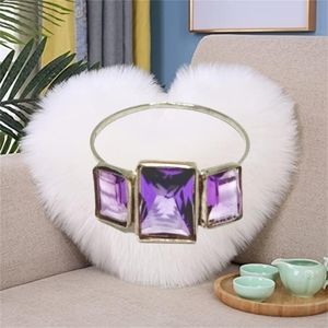 14K White Gold 2.29 CTW Amethyst Ring